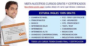 estudiar ingles online gratis con certificado